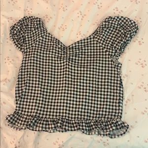gingham top